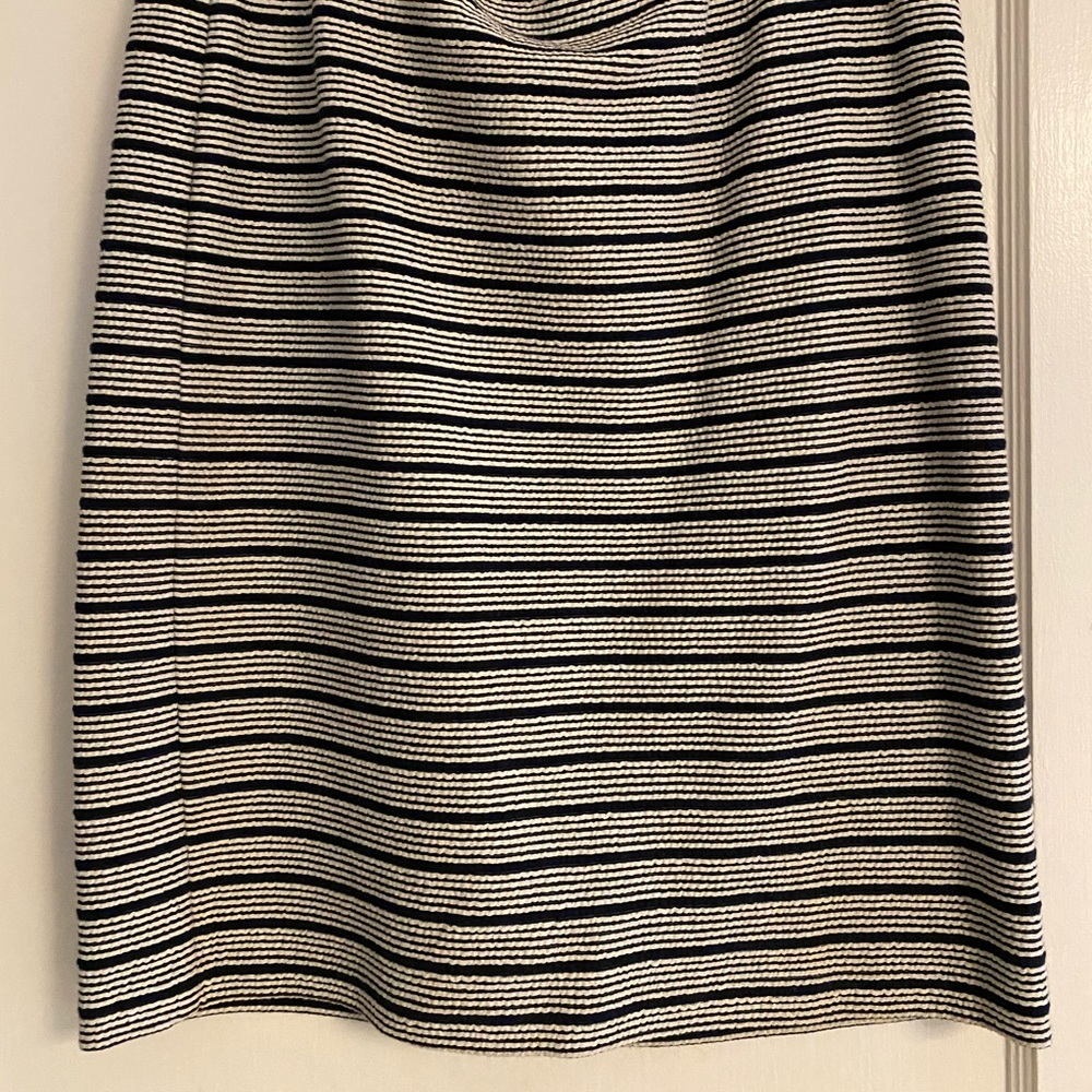 Tube Skirt (Cream & Navy)